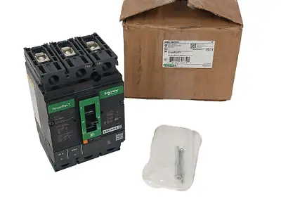 Buy New Schneider Electric SquareD HDL36050 -3 Pole Circuit Breaker PowerPacT H, 50A • 322.49$