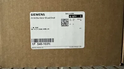 Buy Siemens  540-103N Constant Volume Controller. New. Sealed. • 299$