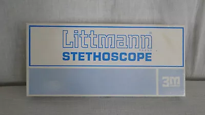 Buy Vintage Littmann Stethoscope In Original Box - NEW NEVER USED • 40$