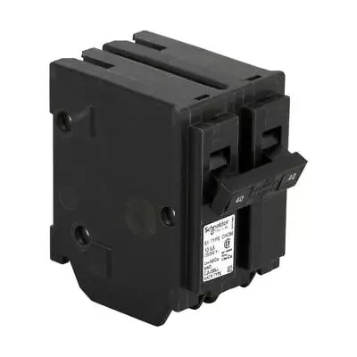 Buy 2 Pole 40 Amp Plug-On Circuit Breaker - CHOM • 52.38$