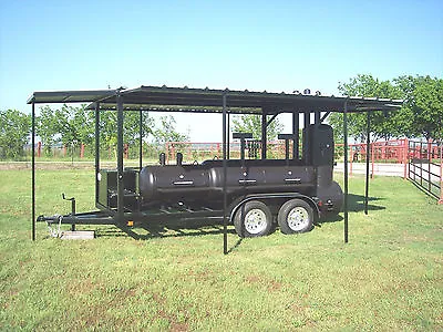 Buy NEW BBQ Pit Smoker Cooker And Charcoal Grill Trailer • 13,750$