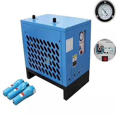 Buy 7.5C Refrigerating Air Dryer Industrial Air Compressor Freeze Dryer 35 CFM 220V • 766.10$