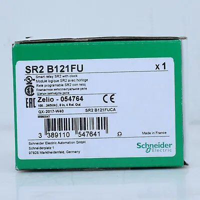 Buy New Original SCHNEIDER SR2B121FU Control Panel Logic Relay 8 Inputs 4 Outputs • 141.50$
