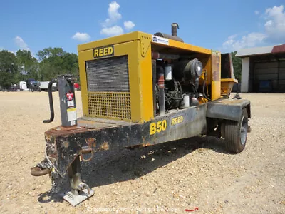 Buy 2009 Reed B50HP Towable Concrete Pump Cummins Diesel 50 Cu Yd Shotcrete Bidadoo • 10,200$