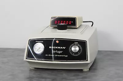 Buy Beckman Airfuge Air-Driven Ultracentrifuge 347854 With Digital Tachometer • 1,543.97$