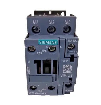 Buy Siemens Sirius Contactor 3rt2026-1ap60 • 5$
