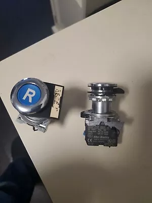 Buy Allen Bradley 800F Switch - 22mm - 800F-X10, With Push Button Connections X2 Lot • 50$