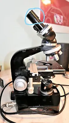 Buy Black Nikon S-series With Believed KT Lighted Base Microscope SKT  #1 For Repair • 135$