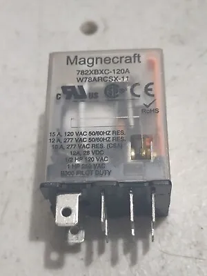 Buy (LOT OF 5) Schneider Electric Power Relay Magnecraft 120VAC DPDT 782XBXC-120A • 35$
