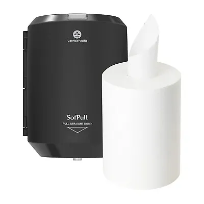 Buy Sofpull Centerpull Junior Paper Towel Dispenser Black  58008b By Georgia Pacific • 28$