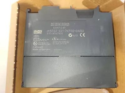 Buy SIEMENS 6ES7 331-7KF02-0AB0 Analog Input Module Open Box Unknown Cond • 100$