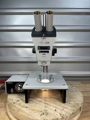 Buy Carl Zeiss Stemi SV8 Stereo Microscope W/ Diagnostic Instruments Light Control • 350$