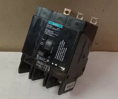 Buy New Siemens Bqd3100 100 Amp Bolt-on Circuit Breaker 3 Pole 480/277 Vac • 184.49$