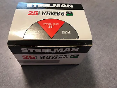 Buy Steelman Jsg382 Tire Repair Patch/Plug Combo,1/4 ,Pk25 • 29.99$