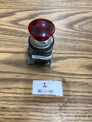 Buy Allen Bradley 800T-FXQ10RA1/T Illuminated E-Stop Push Button Maintained Red 120V • 125$