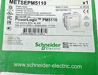 Buy METSEPM5110 Power Meter By Schneider Electric • 150$
