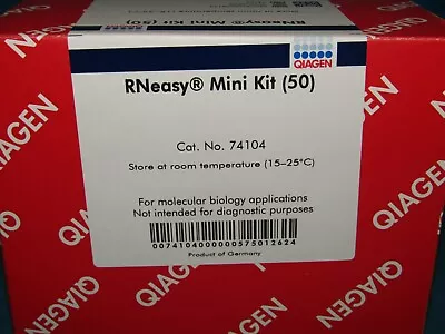 Buy Qiagen RNeasy Plus Mini Kit (50) 74104 • 179.04$