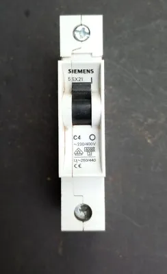 Buy Siemens 5SX2  (5SX21) 230/400v Circuit Breaker  • 19.99$