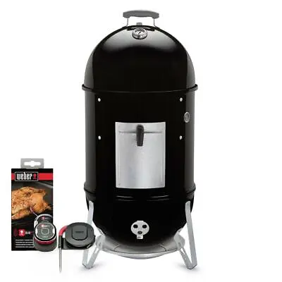 Buy Weber Cooker Smoker Barbecue Cooking Smokey Mountain 18 Inch Combo IGrill Mini • 569.95$