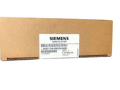 Buy ONE Siemens PLC 6ES7 216-2BD23-0XB0 6ES7216-2BD23-0XB0 NEW • 219.60$