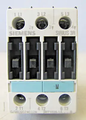 Buy Siemens 3RT1025-1A 40A Contactor 120V Coil 3 Pole 40 Amp • 30$