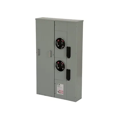 Buy Eaton 1MP2204R 400A Two Meter Socket Main Electrical Panel  2-200 Amp Siemens • 2,599.99$