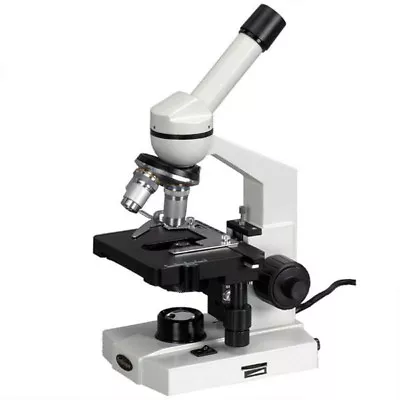 Buy AmScope 40X-2500X Monocular Biological Microscope • 226.99$