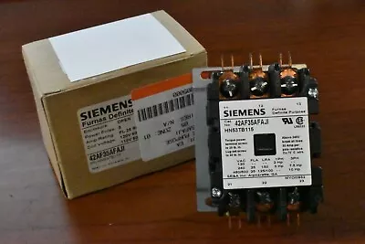 Buy Siemens Furnas 42AF35AFAJI Definite Purpose Contactor 3P, 25 Amp FLA, HN53TB115 • 49.99$