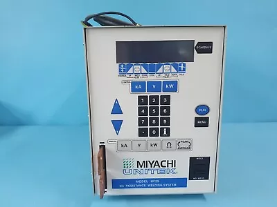 Buy Miyachi Unitek Hf25 , Hf25a 10/240 , 1-315-01-03 Dc Resistance Welding System • 2,799.99$