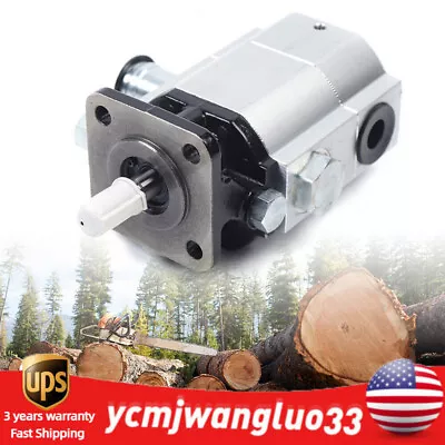 Buy Wood Hydraulic Log Splitter Pump 2 Stage Gear Pump For Logsplitter 13 GPM New US • 93.77$