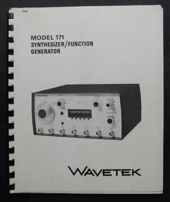 Buy Wavetek - Model 171 Synthesizer / Function Generator • 24.99$