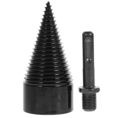 Buy Wood Kindling Splitter Hand Drill Stick Bit Wood Splitter Cone Screw Cone Driver • 17.21$