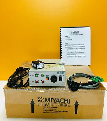 Buy Unitek Miyachi 80A/EZ Dual Head Sequencer New In Box + Cables + Instructions! • 599.40$