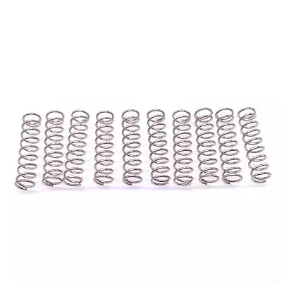Buy 10x 0.6mm Wire Dia Stainless Steel Compression Spring Pressure OD 5mm Length 20 • 11.31$