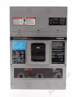 Buy New Siemens JXD63B400  Sentron Circuit Breaker 400 Amp 600VAC 600V 3 Pole • 847$