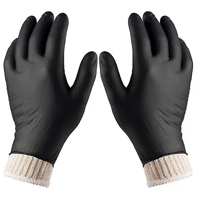 Buy BBQ Gloves Disposable - 4 Cotton Glove Liners And 100 Disposable Gloves - Mac... • 31.03$