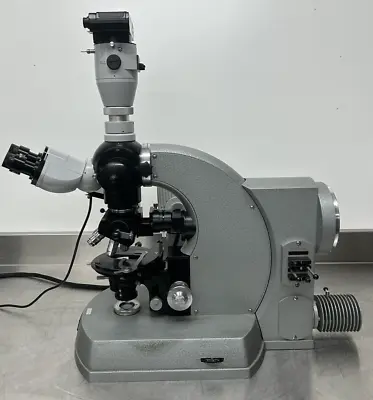 Buy Vintage West Germany Carl Zeiss Universal Laboratory Microscope Camera RS III • 699$