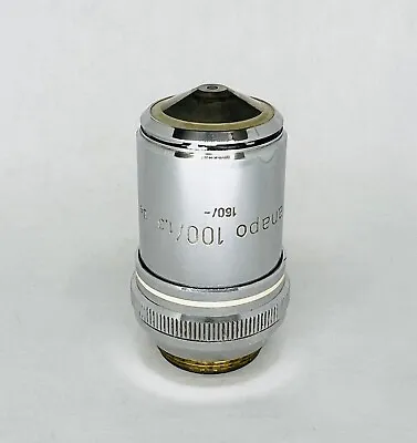 Buy ZEISS Plan APO Apochromat 100X/1.3 Microscope Objective 160mm (No Delamination) • 299$