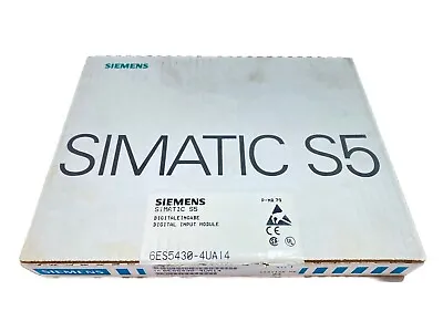 Buy New SIEMENS Simatic S5 Digital Input Module 6ES5430-4UA14 • 299.99$