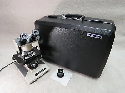 Buy Olympus BH-2 BHTU Microscope With 4 Objectives, 2 Condensers (Abbe, Darkfield) • 1,900$