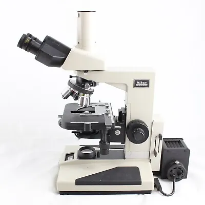 Buy Nikon Optiphot Microscope DIC Phase Contrast Darkfield 4x 10x 20x 40x 100x • 6,499.99$