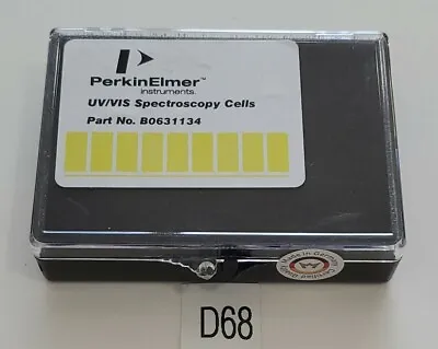 Buy *NEW SEALED* Perkin Elmer B0631134 UV/VIS Spectroscopy Cells + Warranty!  • 125$