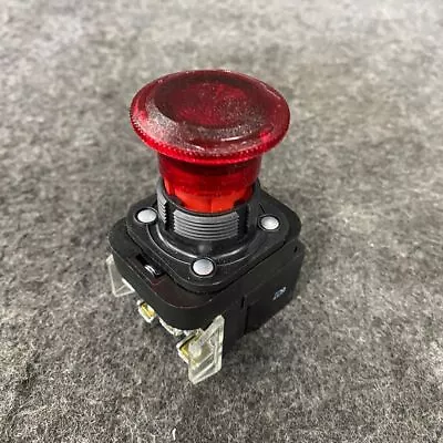 Buy ALLEN BRADLEY 800H-FRXTQH2RA1 Red Illuminated Pull/Push Button, 30mm • 24.99$