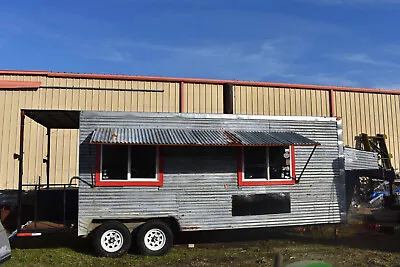 Buy BBQ Concession Trailer With 5th Wheel Hook Up & Water/Electrical • 25,000$