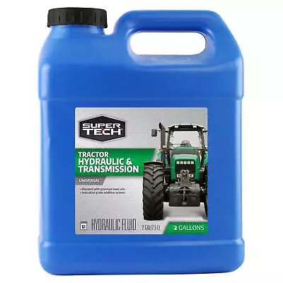 Buy Super Tech Heavy Duty Tractor Hydraulic And Transmission Fluid, 2 Gallons • 22.96$
