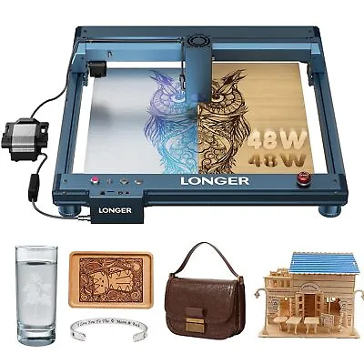 Buy Longer 44-48W Laser Engraver - High-Precision Cutting Machine For Wood And Metal • 1,096.19$