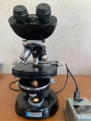 Buy Carl Zeiss Standard Microscope W/ 4 Objectives Phase Contrast Beautiful • 550$