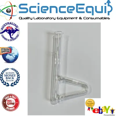 Buy Thiele Melting Point Tube Triangle Shape Lab Chemistry Glassware 18mm OD • 21.76$