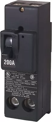 Buy Siemens QN2200 200-Amp 4 Pole 240-Volt Circuit Breaker • 140$
