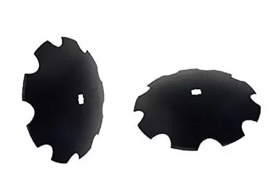 Buy 2 Of 18  Notched Disc Harrow Blade 7/8  Square X 1  Round 9 Gauge 4 MM N18978S1R • 94.95$